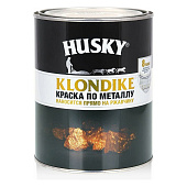 Эмаль с молотковым эффектом золото HUSKY-KLONDIKE 0.9л Эмаль с молотковым эффектом золото HUSKY-KLONDIKE 0.9л