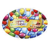 Капитан Весельчак Набор бумажных тарелок, 6 шт, d18см, AF, 3 вида Капитан Весельчак Набор бумажных тарелок, 6 шт, d18см, AF, 3 вида