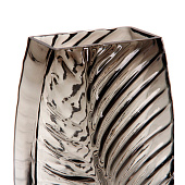  Ваза стеклянная "GREY GLASS" 15х21х6см 390-0074 