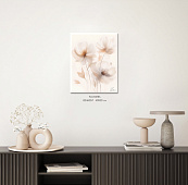  Картина на холсте Flowers, 40х50 см, 8246057 