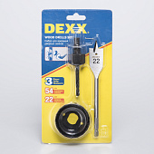 Набор для врезки замков 54мм/DEXX Набор для врезки замков 54мм/DEXX