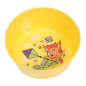 Тарелка пластиковая 12см "Три кота" 107-6443 Тарелка пластиковая 12см "Три кота" 107-6443