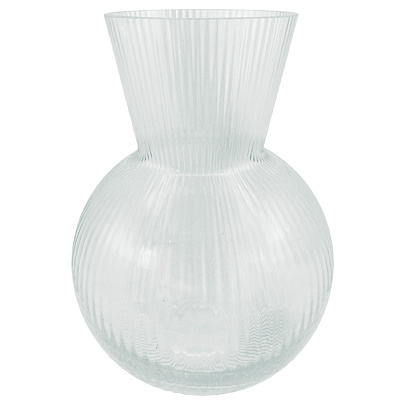  Ваза для цветов Тонкая полоска 13х18см 