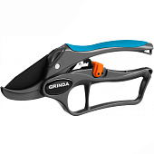 Секатор контактный GRINDA P-33 200мм с храповым механизмом PROLine 423433 Секатор контактный GRINDA P-33 200мм с храповым механизмом PROLine 423433