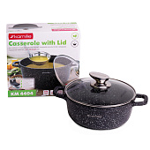 Кастрюля Kamille 2,3 л "чёрный мрамор" 4404 Кастрюля Kamille 2,3 л "чёрный мрамор" 4404