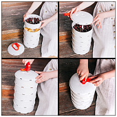 Ведро, 8 л, 5 секций, пластик 2143945 Ведро, 8 л, 5 секций, пластик 2143945