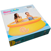 Надувной бассейн Апельсин d150см h41см Размер в упаковке: 30х7х30см, 17789 Надувной бассейн Апельсин d150см h41см Размер в упаковке: 30х7х30см, 17789