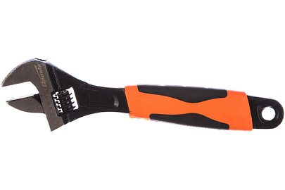  Ключ разводной 250мм, двухкомпонентная рукоятка, Sparta 