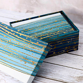 Подарочная коробка «Golden lines», 23х16х9.5 Подарочная коробка «Golden lines», 23х16х9.5