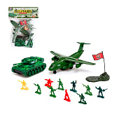 Игровой набор Армия, 14 предметов, BP1027 Игровой набор Армия, 14 предметов, BP1027