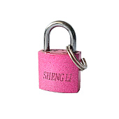  Замок навесной SH-320 розовый Shengli  /600,12 