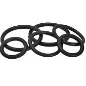 Набор сантехнич колец для американок 1/2", 3/4", 1" (2+2+2)
