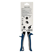  Ножницы по металлу 250 мм обрезиненные рукоятки, правый рез, РемоКолор 