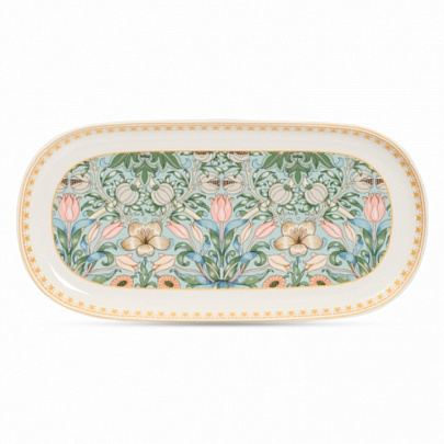 Овальное блюдо FLOWERS 24,4х12,5см, TDB596 Овальное блюдо FLOWERS 24,4х12,5см, TDB596