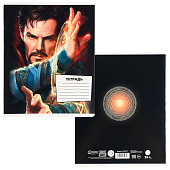 Тетрадь в линейку, 24 листа, обложка мелованный картон, Мстители, микс, 10205271 Тетрадь в линейку, 24 листа, обложка мелованный картон, Мстители, микс, 10205271