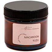 Свеча ароматическая в банке "Macaroon Yuzu", 50 гр Свеча ароматическая в банке "Macaroon Yuzu", 50 гр