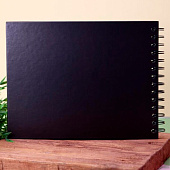  Фотоальбом "Save every moment", black (24,5 х 19 см) 