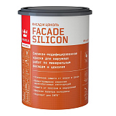 Краска для фасадов и цоколей Tikkurila Facade Silicon База А 0,9л.