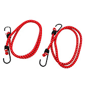 Шнур ЗУБР "МАСТЕР" резиновый крепежный со стальными крюками, 100 см, d 8 мм, 2 шт Шнур ЗУБР "МАСТЕР" резиновый крепежный со стальными крюками, 100 см, d 8 мм, 2 шт