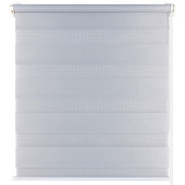 Рулонная штора ДЕНЬ-НОЧЬ 50х160 Сталь Рулонная штора ДЕНЬ-НОЧЬ 50х160 Сталь