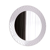  Зеркало в раме Zarina d80 белое Континент 