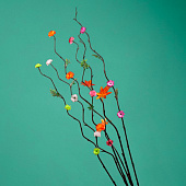 Интерьерный декор из бамбука, цветы пластик 200 см салатовый 7779953 Интерьерный декор из бамбука, цветы пластик 200 см салатовый 7779953