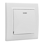 Выключатель встраиваемый 1 клавиша, цвет белый, с подсветкой, EKF Минск Выключатель встраиваемый 1 клавиша, цвет белый, с подсветкой, EKF Минск