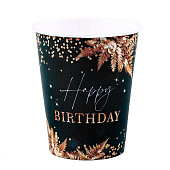Набор бумажной посуды Happy Birthday, цвет зеленый, 6 тарелок, 6 стаканов, гирлянда 7674833 Набор бумажной посуды Happy Birthday, цвет зеленый, 6 тарелок, 6 стаканов, гирлянда 7674833