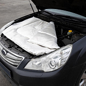 Утеплитель двигателя 165х115см XXL SKYWAY стекловолокно Утеплитель двигателя 165х115см XXL SKYWAY стекловолокно