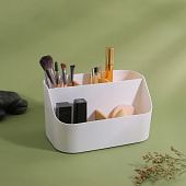 Органайзер 5 секций Bamboo, передвижные секции, 18,5х11,5х10,6 см, белый, 9863227 Органайзер 5 секций Bamboo, передвижные секции, 18,5х11,5х10,6 см, белый, 9863227