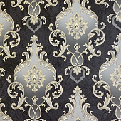  Обои 1.06х10м Виктория арт. 4250-9 Черный /МОФ 