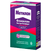 Клей обойный Метилан Флизелин Экстра Комфорт с индикатором 150г Клей обойный Метилан Флизелин Экстра Комфорт с индикатором 150г