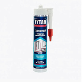 TYTAN Euro-line герметик силиконовый санитарный белый,280 мл TYTAN Euro-line герметик силиконовый санитарный белый,280 мл
