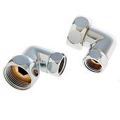 Соединение угловое для полотенцесушителя 1"гх1"г К9-LFF044 2шт. Соединение угловое для полотенцесушителя 1"гх1"г К9-LFF044 2шт.