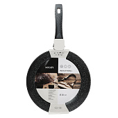 Сковорода литая Satoshi Карбон 26 см антипригарное покрытие Мрамор, индукция 846-453 Сковорода литая Satoshi Карбон 26 см антипригарное покрытие Мрамор, индукция 846-453