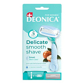 Бритвенный станок со сменной кассетой DEONICA 5 лезвий FOR WOMEN Арнест