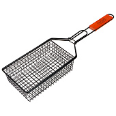 Корзина для барбекю Maclay, 23 x 14 см, хромированная сталь 7783095