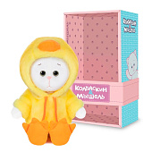 Мягкая игрушка Колбаскин&Мышель, Мышель в костюме уточки, 20 см Мягкая игрушка Колбаскин&Мышель, Мышель в костюме уточки, 20 см