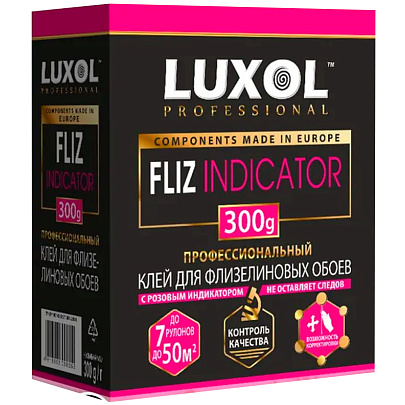  Клей обойный LUXOL FLIZ INDICATOR Professional 300 г 