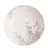 Сервиз обеденный, 6 перс, Олень и шишки, Maral grey ANLAF-SDH1327