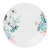 Тарелка десертная Цветы 19 см опал 7327-твч7,5 Тарелка десертная Цветы 19 см опал 7327-твч7,5