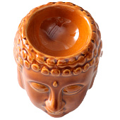  Аромалампа для эфирных масел «Голова Будды», керамика, т. шоколад, 6.5?6.5?7.5 см 10323569 