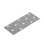  Пластина соединительная 40х100х1,8-2,0мм цинк 