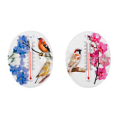  Термометр уличный Цветы и птицы 000152 