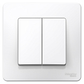 Выключатель 2-кл. СП BLANCA бел. SchE BLNVS006501 Выключатель 2-кл. СП BLANCA бел. SchE BLNVS006501