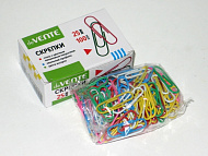 Скрепки 25х100 цветные овал в КК deVente (10/250) /4135322/ Скрепки 25х100 цветные овал в КК deVente (10/250) /4135322/