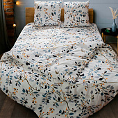  Комплект постельного белья 1,5 спальный Cleo Art Color полисатин 15/109-AC 