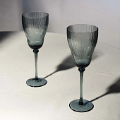 Набор бокалов для вина BILLIBARRI Nubina 355мл, 2шт, цвет синий Набор бокалов для вина BILLIBARRI Nubina 355мл, 2шт, цвет синий