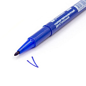 Маркер перманентный, синий, 0,5-1мм, двухсторонний Маркер перманентный, синий, 0,5-1мм, двухсторонний