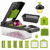 Овощерезка многофункциональная 14 в 1 (с контейнером) 105041 Овощерезка многофункциональная 14 в 1 (с контейнером) 105041